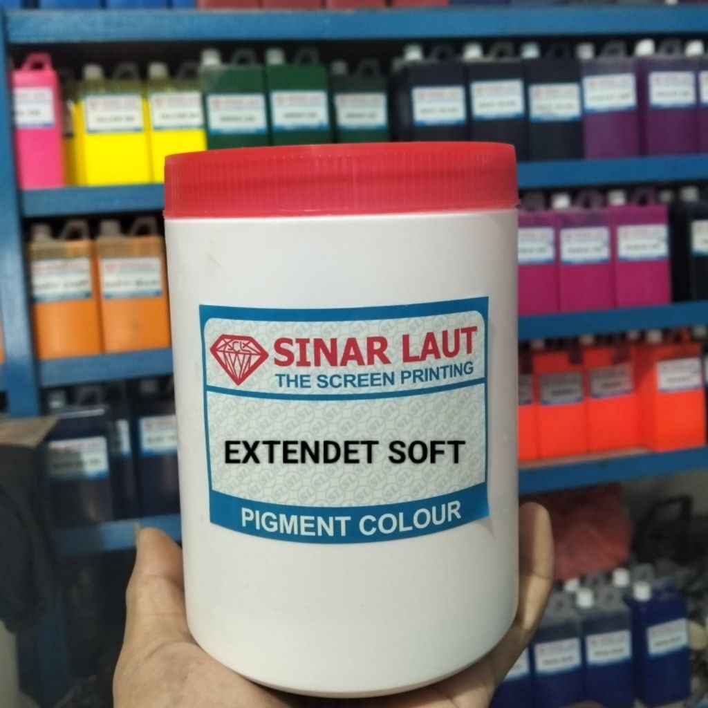 EXTENDER SOFT / CAT AIR UNTUK SABLON KAIN,KARDUS,DLL @1KG