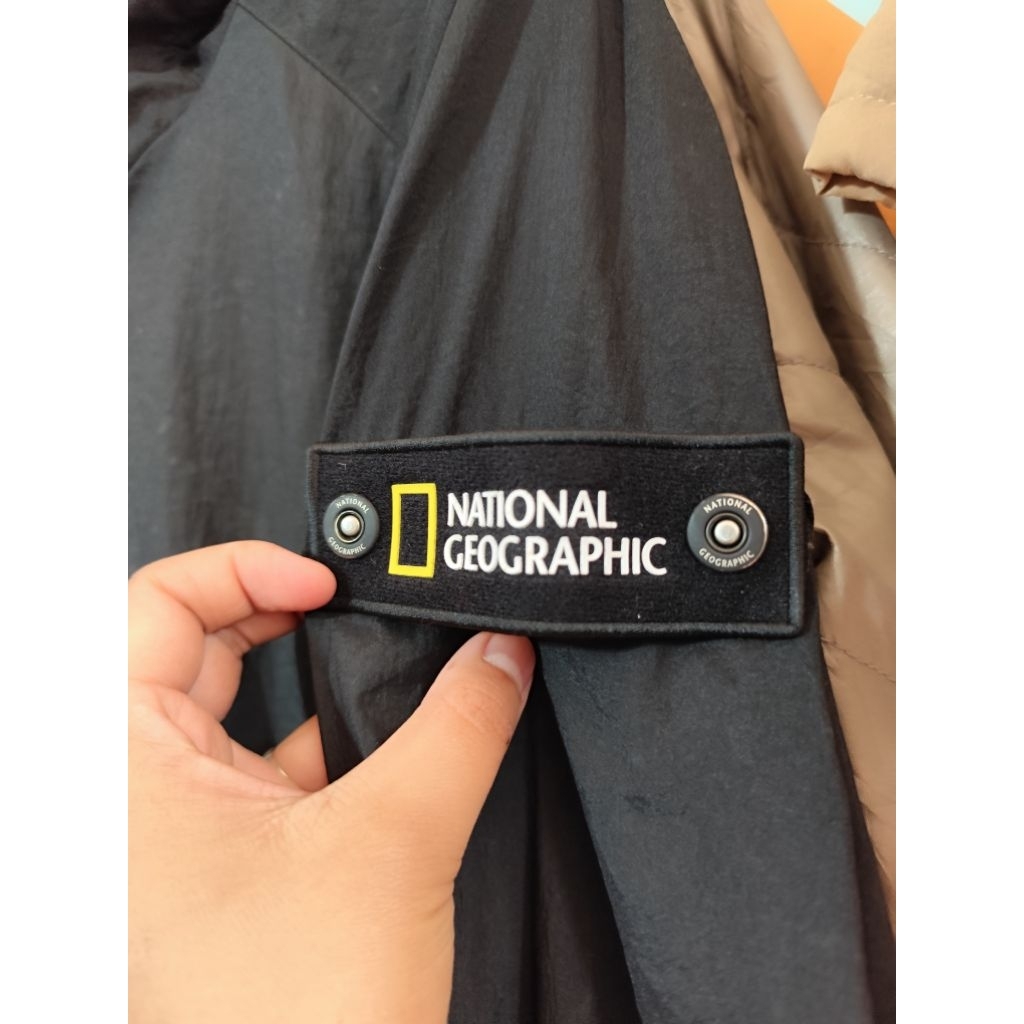 jaket half zip anorak natgeo