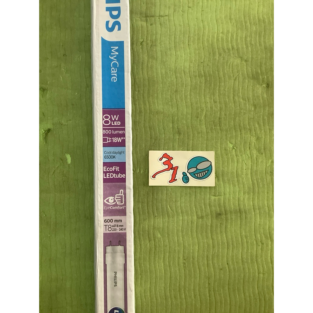 lampu TL Led Philips Ecofit 8w 60cm Putih