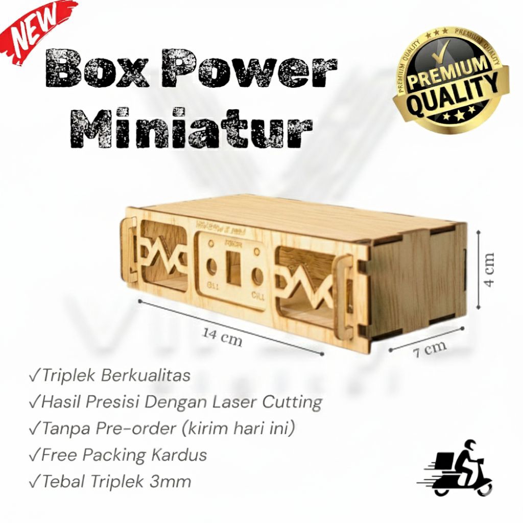 Box Miniatur Power Amplifier (Mini)