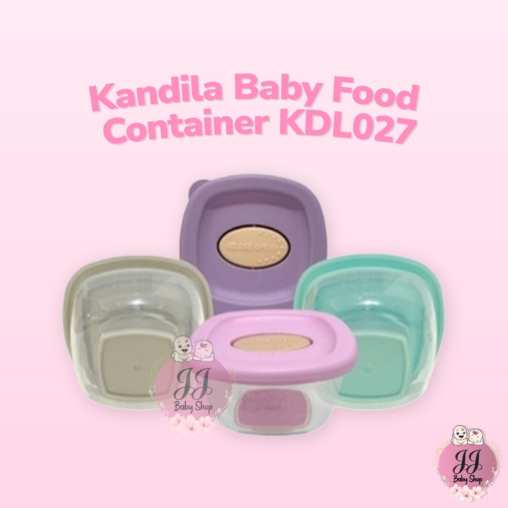 Kandila Baby Food Container KDL027 (Warna Dikirim Random)