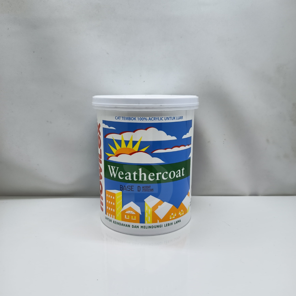 Cat Tembok Eksterior Mowilex Weathercoat 1 Liter