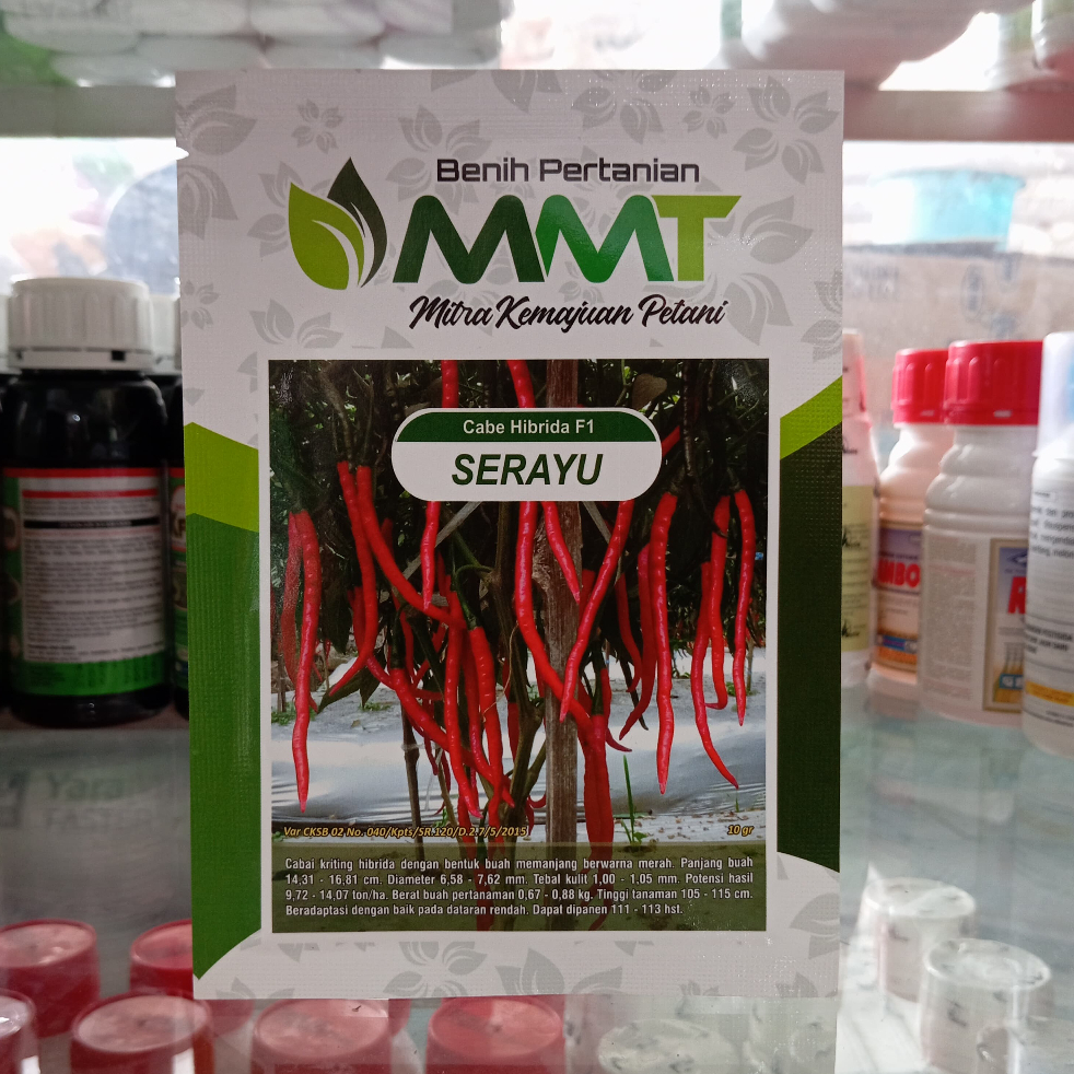 Benih Cabe Merah Keriting SERAYU F1 10gr