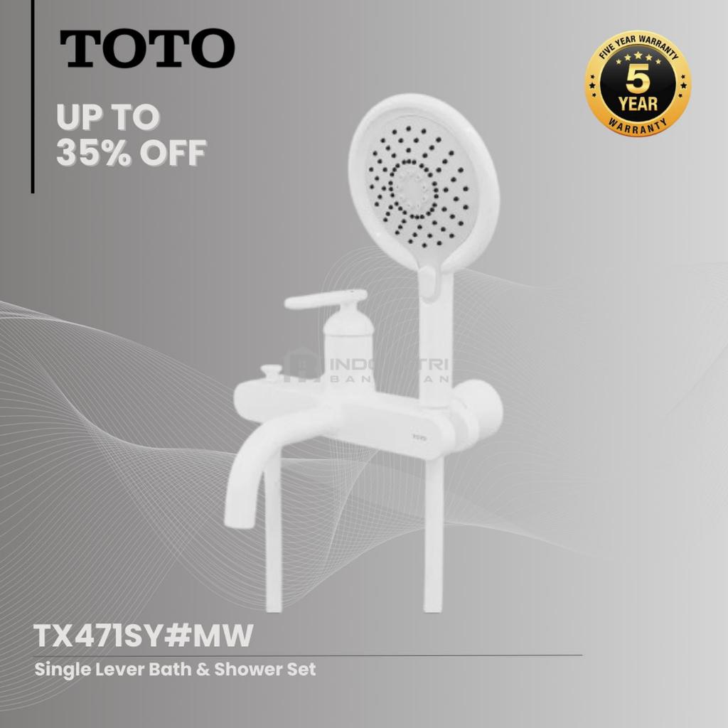 Kran Bath Shower Mixer TOTO TX471SY#MW / TOTO Kran Panas Dingin
