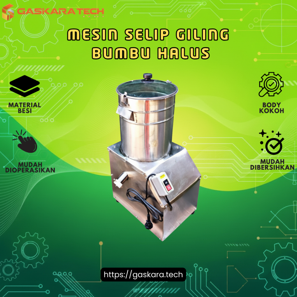 Mesin Selip Bumbu / Giling Bumbu Halus / Blender Jumbo Kapasitas 5 kg