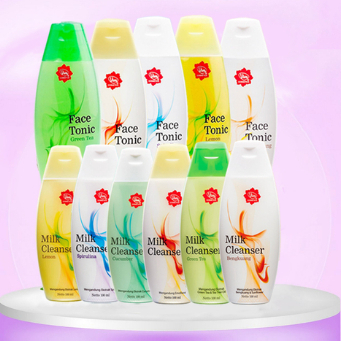 VIVA Air Mawar | Face Tonic | Milk Cleanser