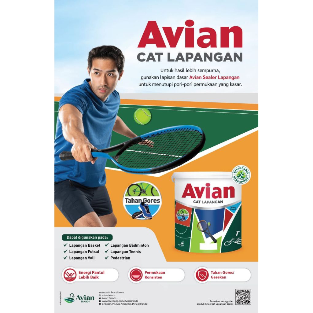 Cat Lapangan AVIAN 5Kg