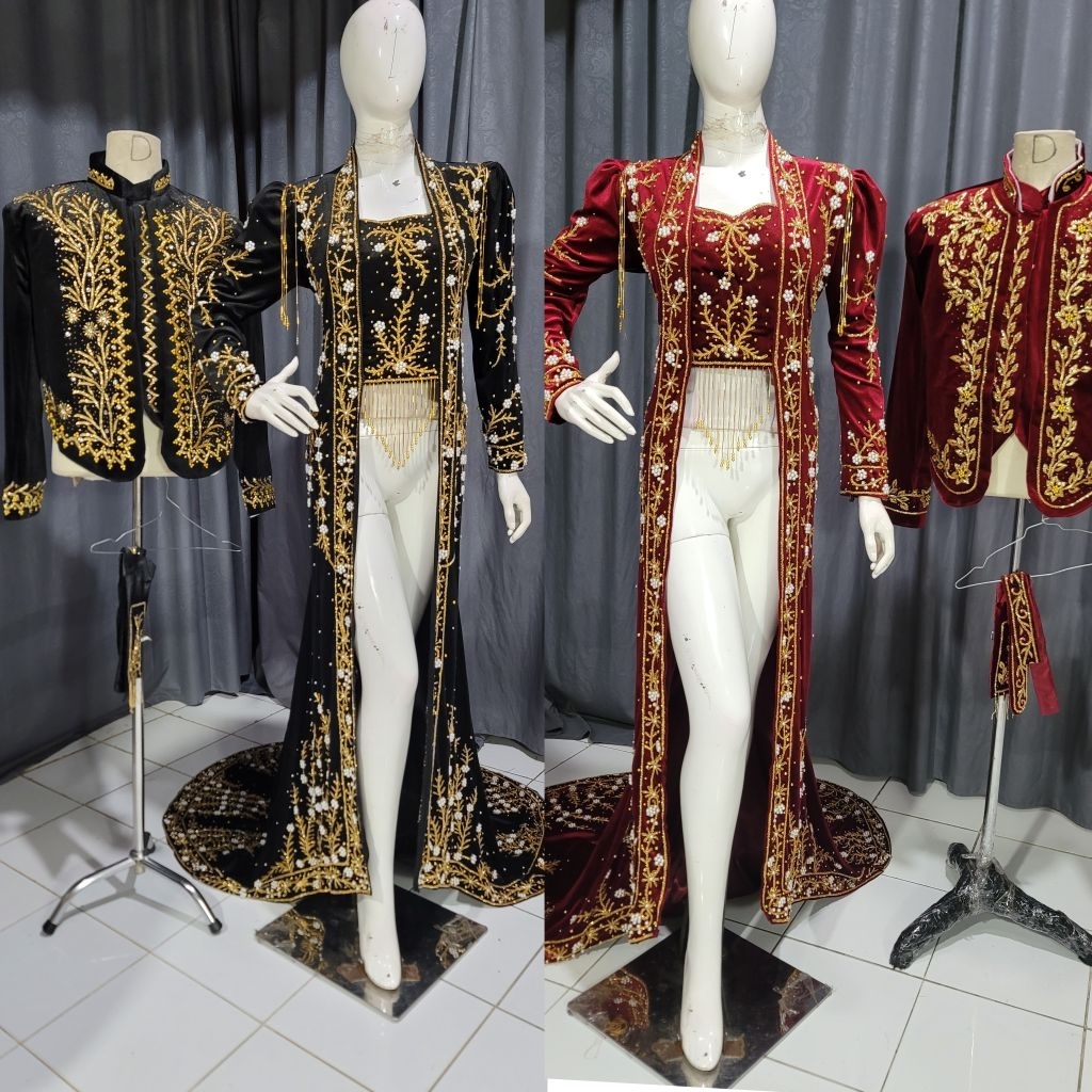 New...sepasang BLUDRU kutu baru  PENGANTIN full payet