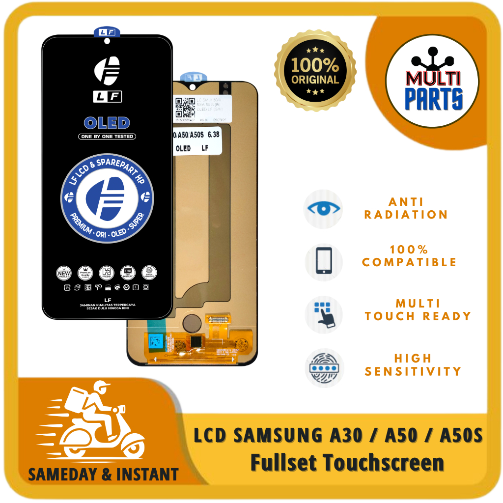 LCD SAMSUNG A30 / A50 / A50S FULLSET TOUCHSCREEN
