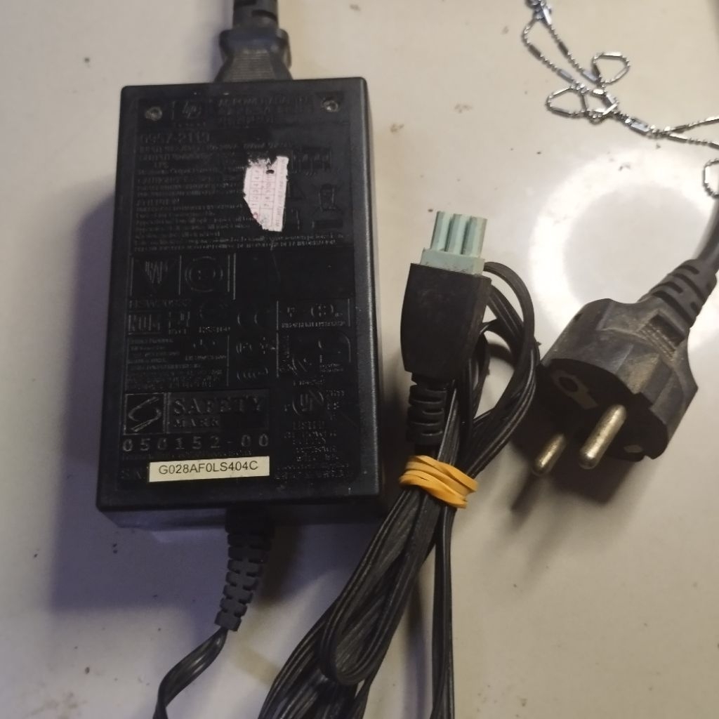 adaptor printer merk hp 32 v /15v original
