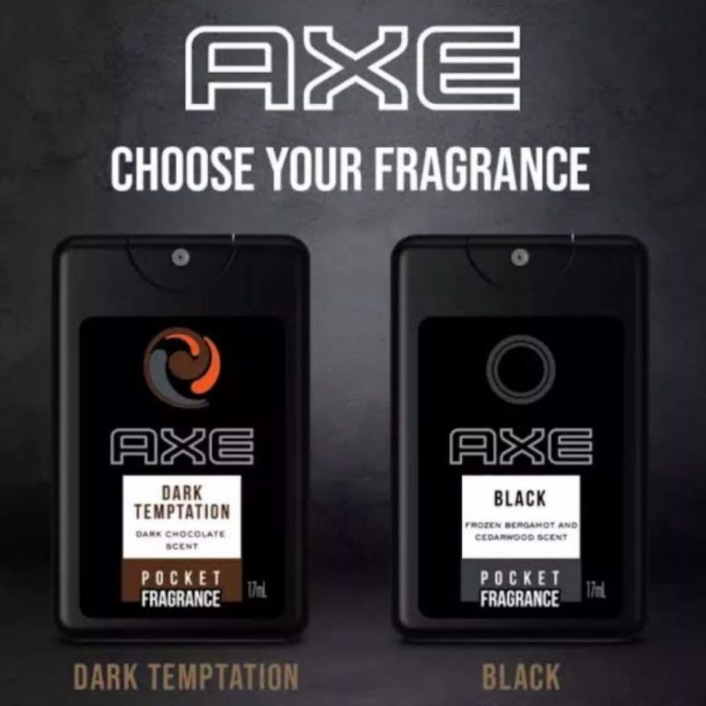 Axe pocket parfume saku netto 17ml
