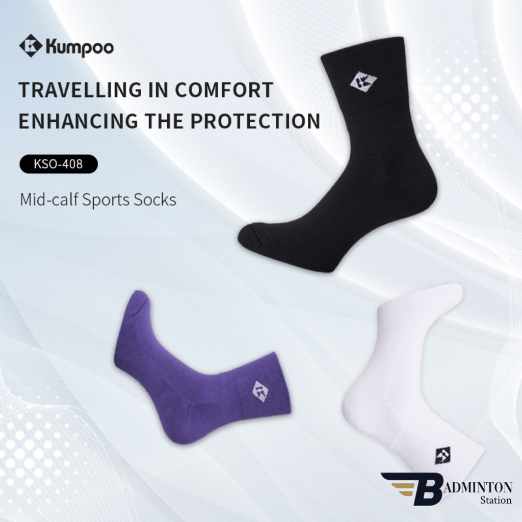 Kaki Badminton KUMPOO Kaos Kaki Badminton KUMPOO KSO-408 | KUMPOO KSO 408 (Unisex)