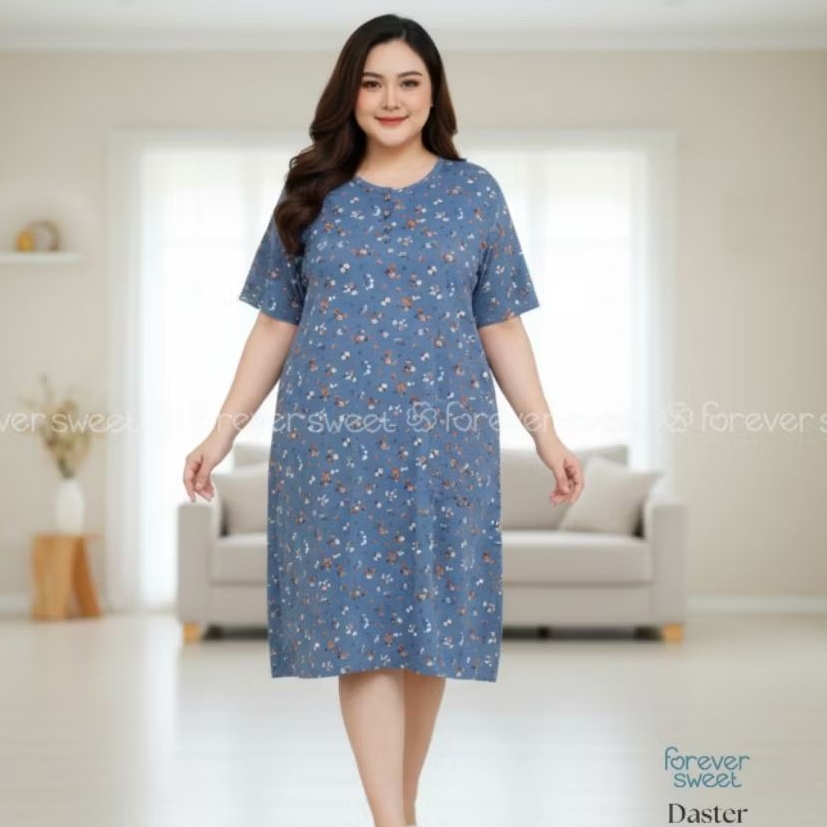 FOREVER SWEET Daster Dress  XXXXXL Super Jumbo 5L 5XL