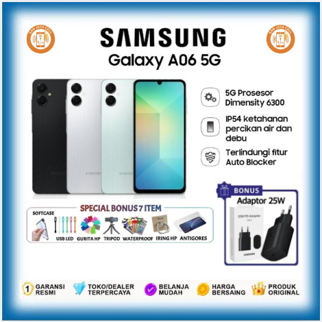 Samsung A06 5G 6/128GB 6.7" PLS LCD 50MP