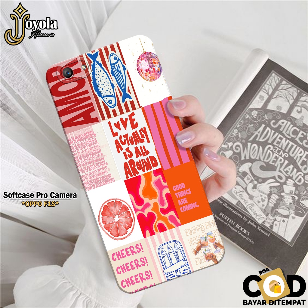 Case Hp OPPO F1s Terbaru - Case Aesthetic - Soft Macaron Pro Camera - Softcase OPPO F1s Terbaru - Ca