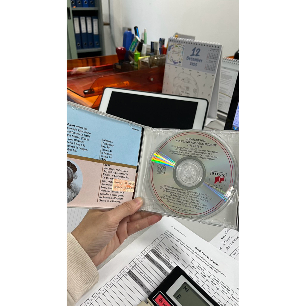 CD MOZART GREATEST HITS