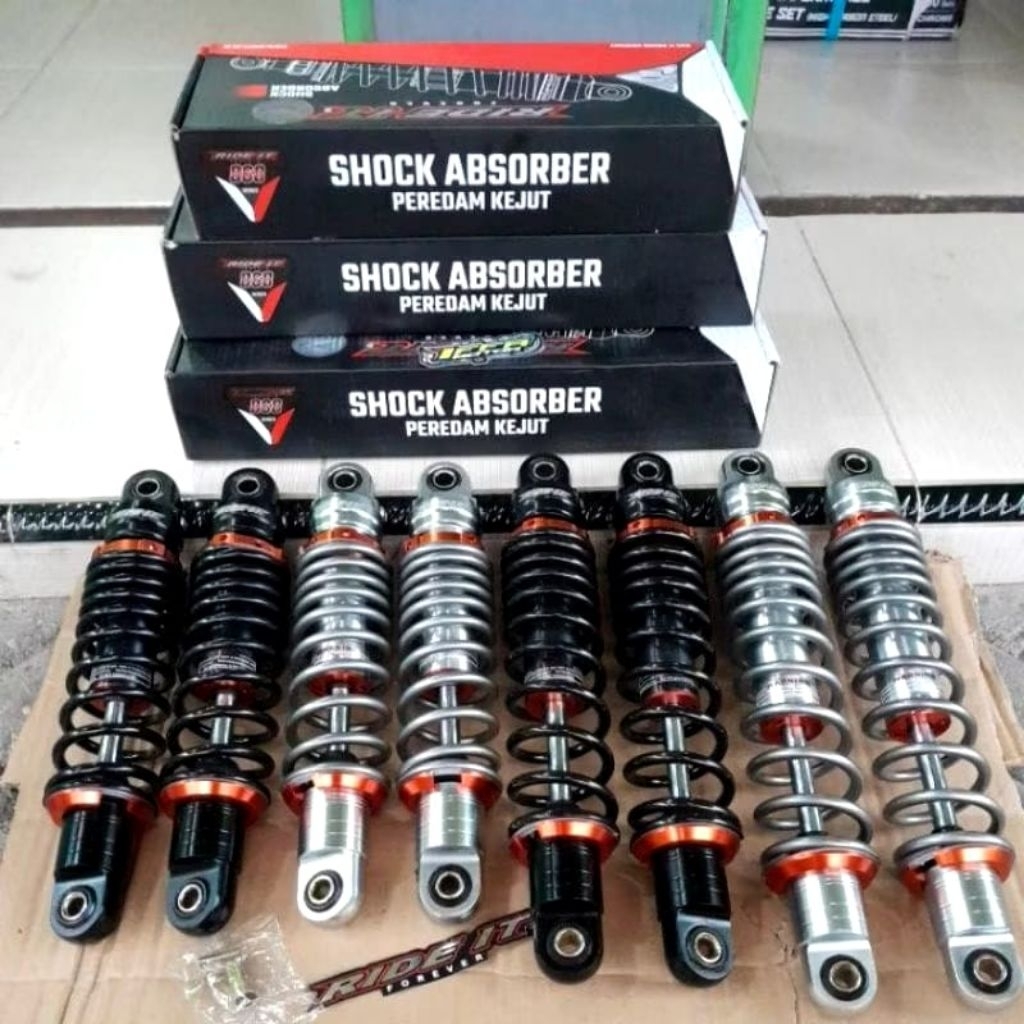 Shock Belakang Ride it 868 Z Series 280 320 340 bebek original By Ride it shockbreaker skok