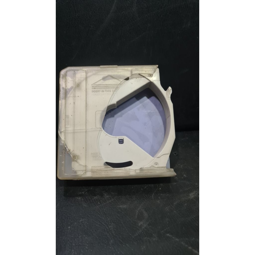 Magazin magazine magasin CD changer Alpine audio mobil jadul casing atas pecah