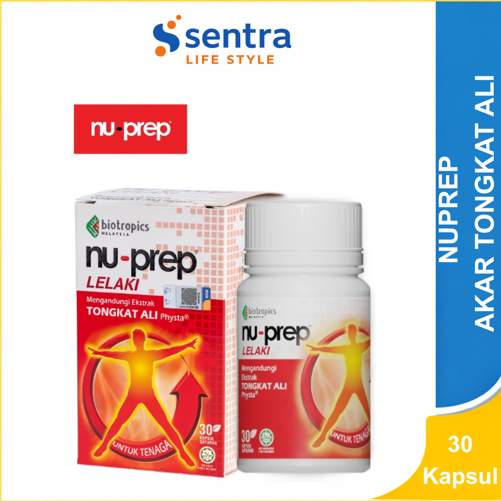 Nu-Prep - Ekstrak Akar Tongkat Ali - (30 Kapsul)