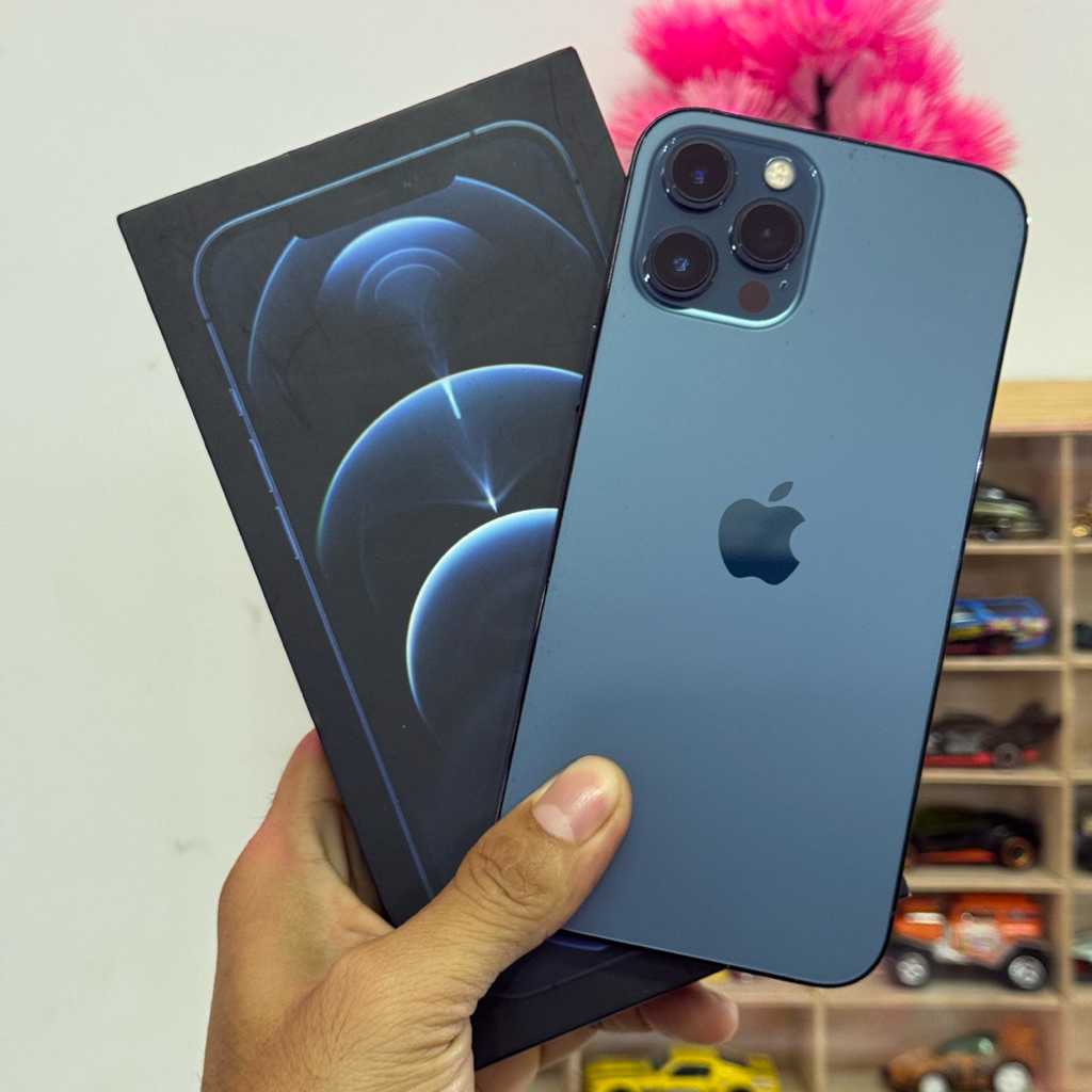 Iphone 12 pro 256gb pasifik blue second iBox
