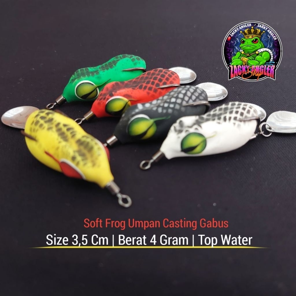 Soft Frog Mini 3,5 Cm Lure Umpan Casting Gabus