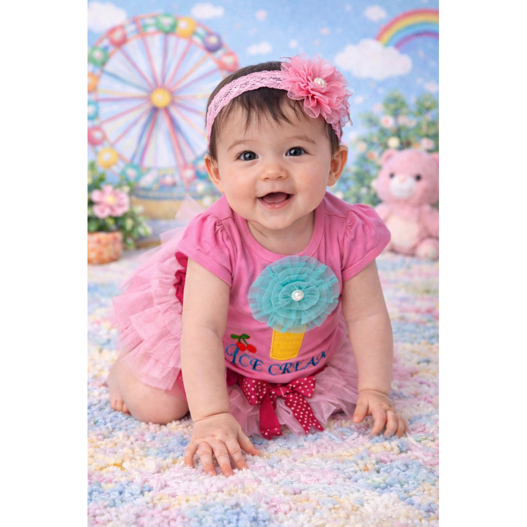 ichigo Setelan Bayi Perempuan 3 Bulan Tutu | Baju Bayi Lucu & Lembut