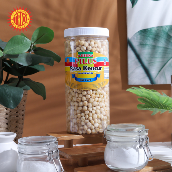 Ajisuka Pilus Rasa Kencur Kemasan Toples Ukuran 1300ml