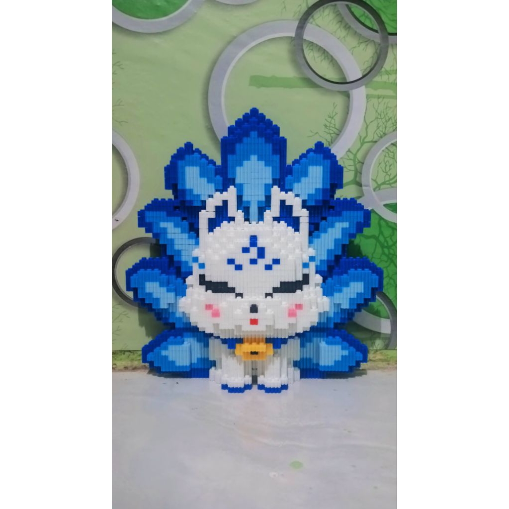 Nano Block Jumbo Rubah Ekor Sembilan