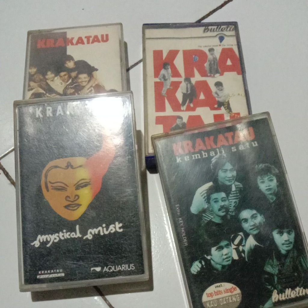 bundling 5 kaset KRAKATAU original