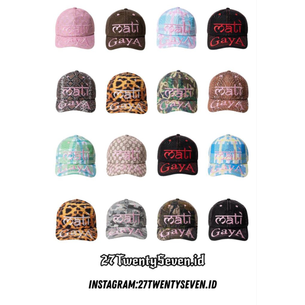 [ORIGINAL 100%]TOPI MATI GAYA/LIMITID EDITION MATI GAYA X ZODIAC.