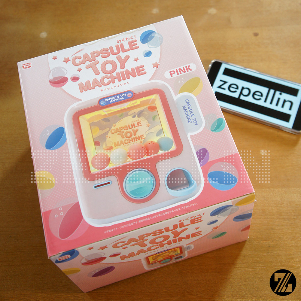 MESIN GACHAPON ( GATCHA ) GASHAPON MACHINE TRY CAPSULE ORIGINAL