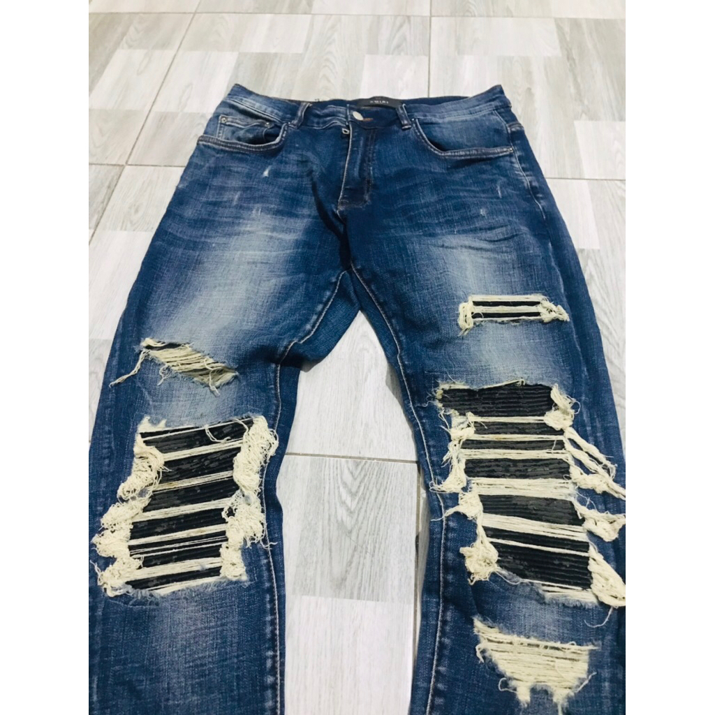 repped jeans amiri /biker jeans amirisecond