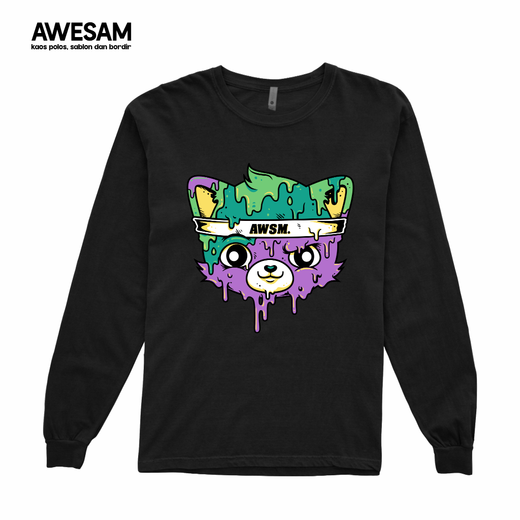 [ TERBARU ] KAOS SABLON AWESAM DISTRO - 022