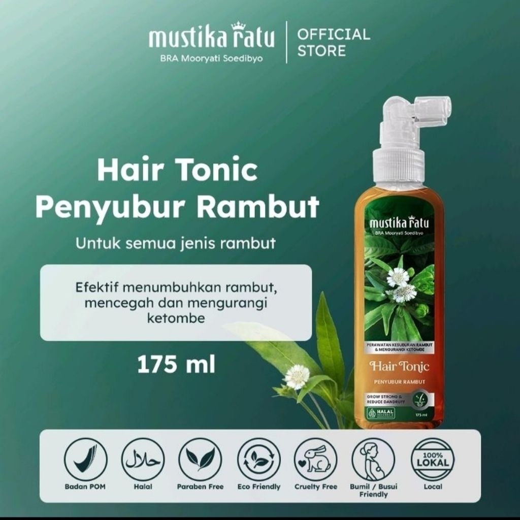 hair tonic mustika ratu 175 ml