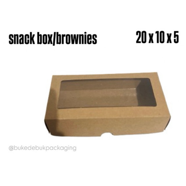 Dus Donat Kraft Laminasi 20x10x5 Tahan Minyak