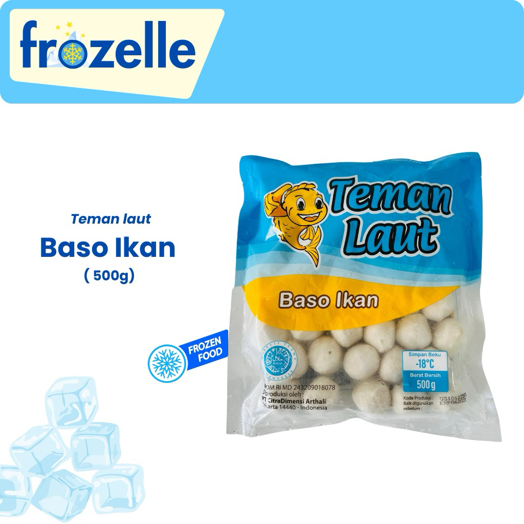 Cedea Teman Laut baso ikan 500gr