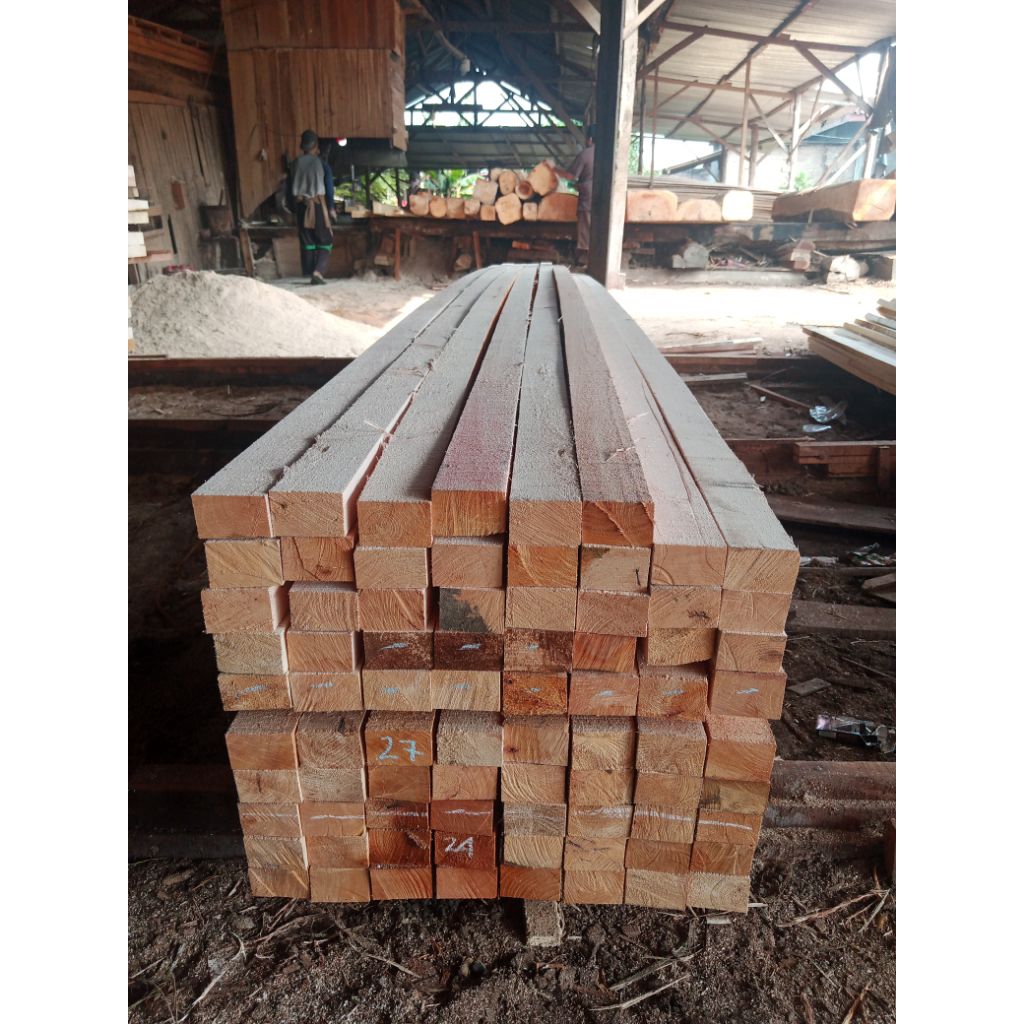 KAYU KASO 5x7 PUTIH KERAS