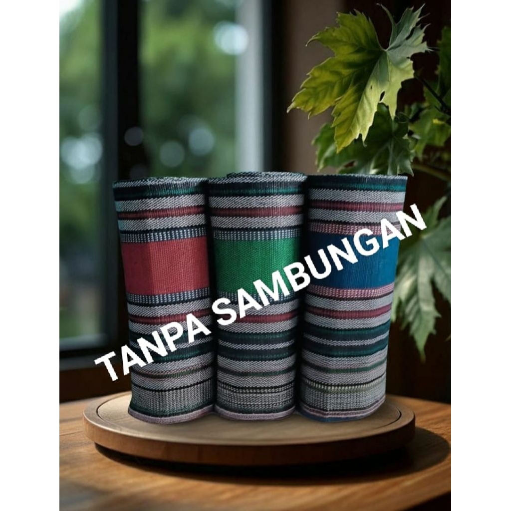 Tikar lipat tenun tanpa sambungan/Tikar piknik/Tikar serbaguna/Tikar tenun