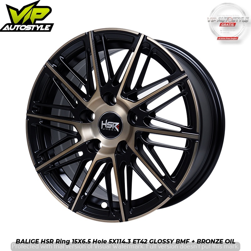 Velg Racing Mobil Ring 15 untuk Ertiga Granmax APV Rush HSR Balige