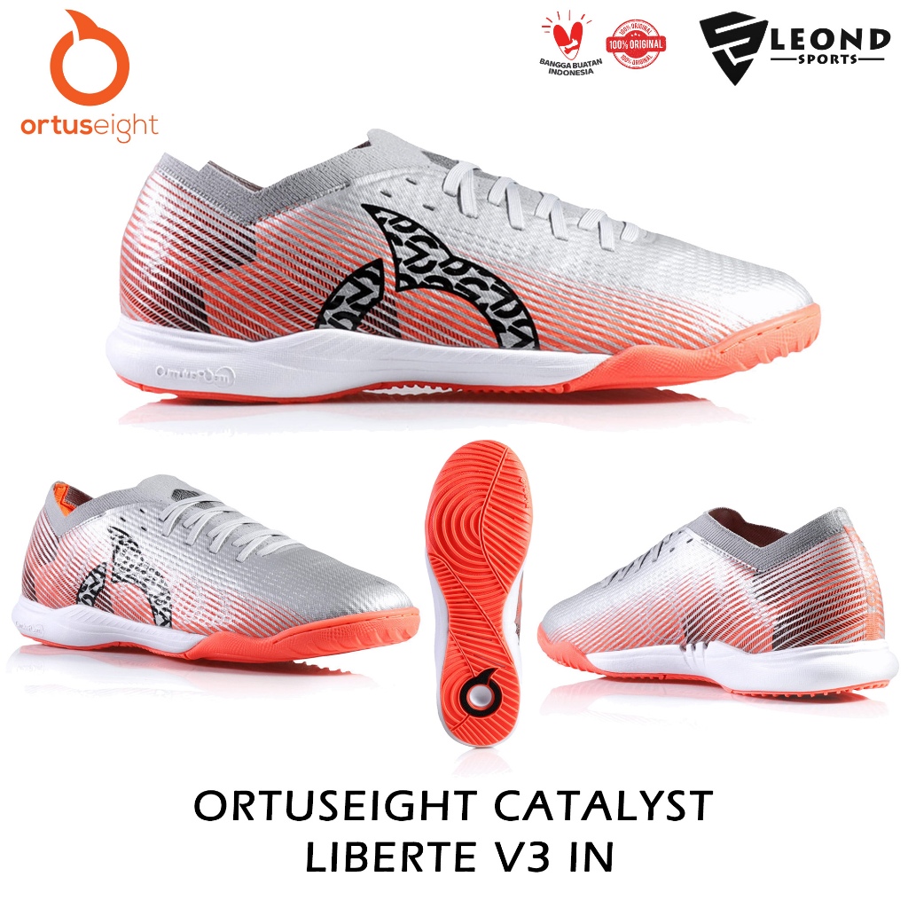 Sepatu Futsal Ortuseight Catalyst Liberte V3 IN Sepatu Futsal Catalis Liberte