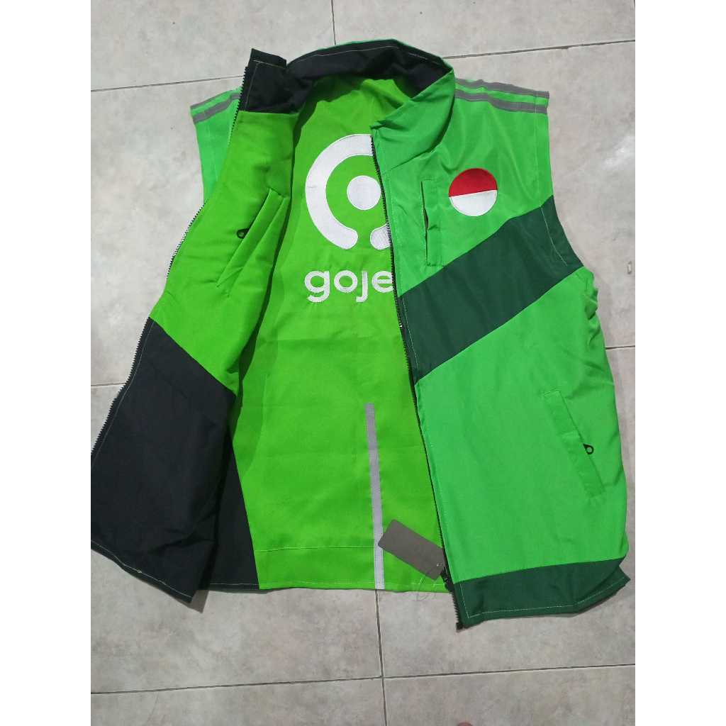 ROMPI GOJEK BOLAK BALIK GRAB BISA VERMUK READY M-5XL