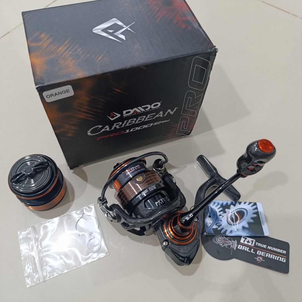 reel daido Caribbean pro HS SW 1000 & 2000 + double spool