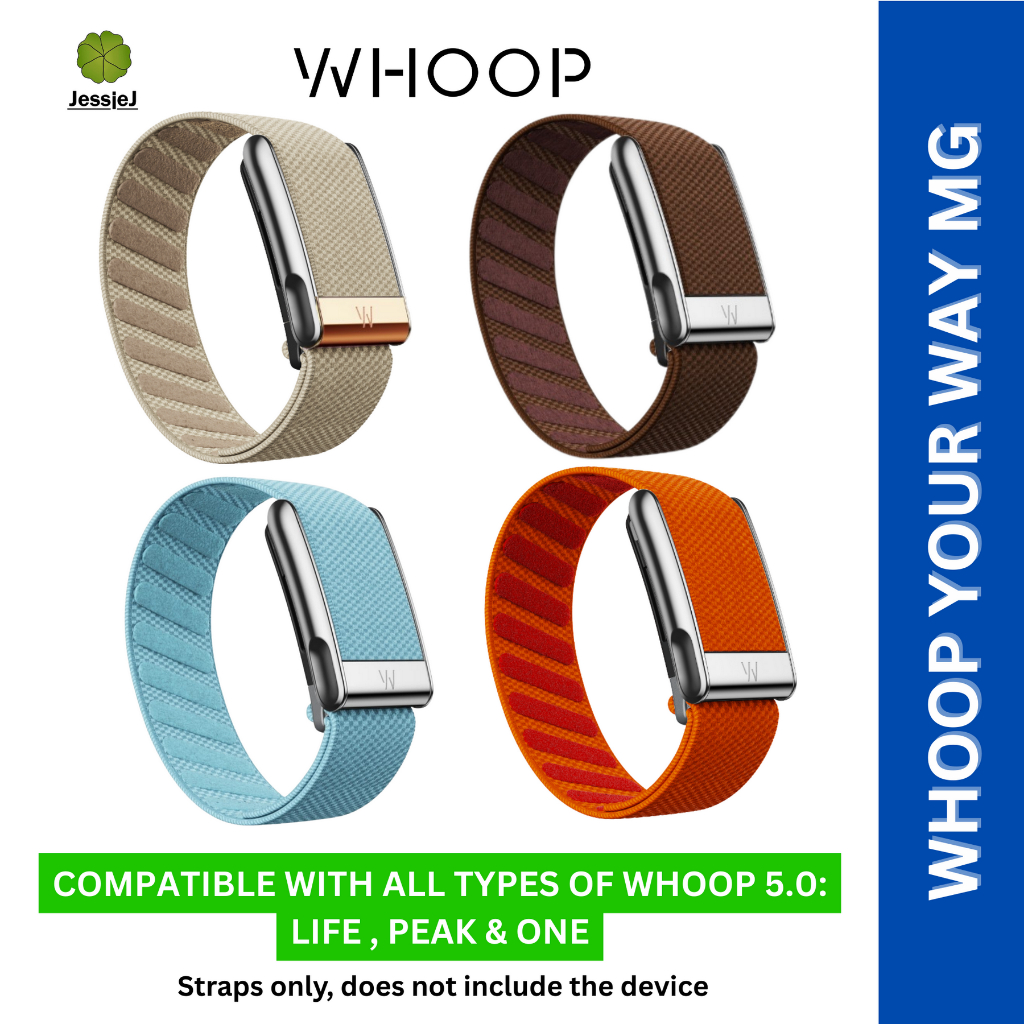 WHOOP Your Way MG Luxury Custom WHOOP Strap for WHOOP Life Peak and One Original (Strap only)