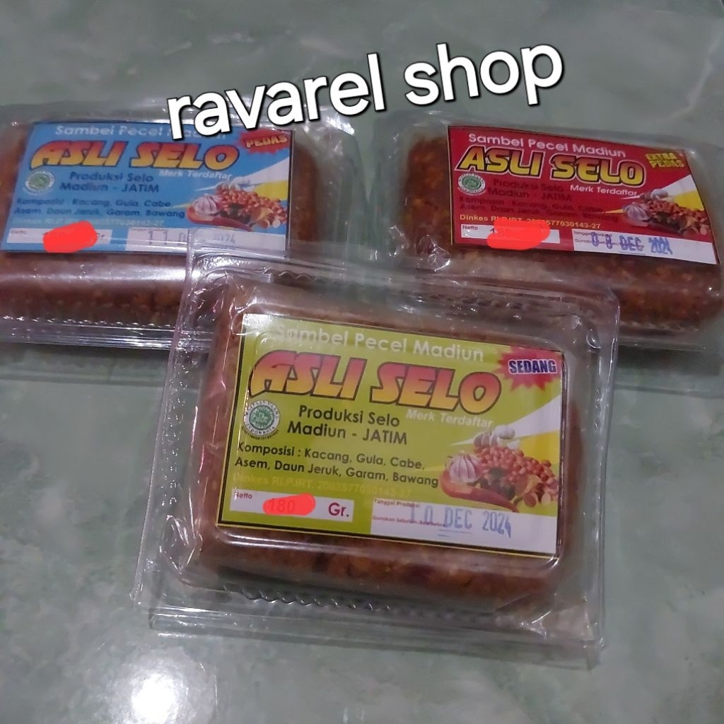 Sambel Pecel Madiun ASLI SELO 150gr