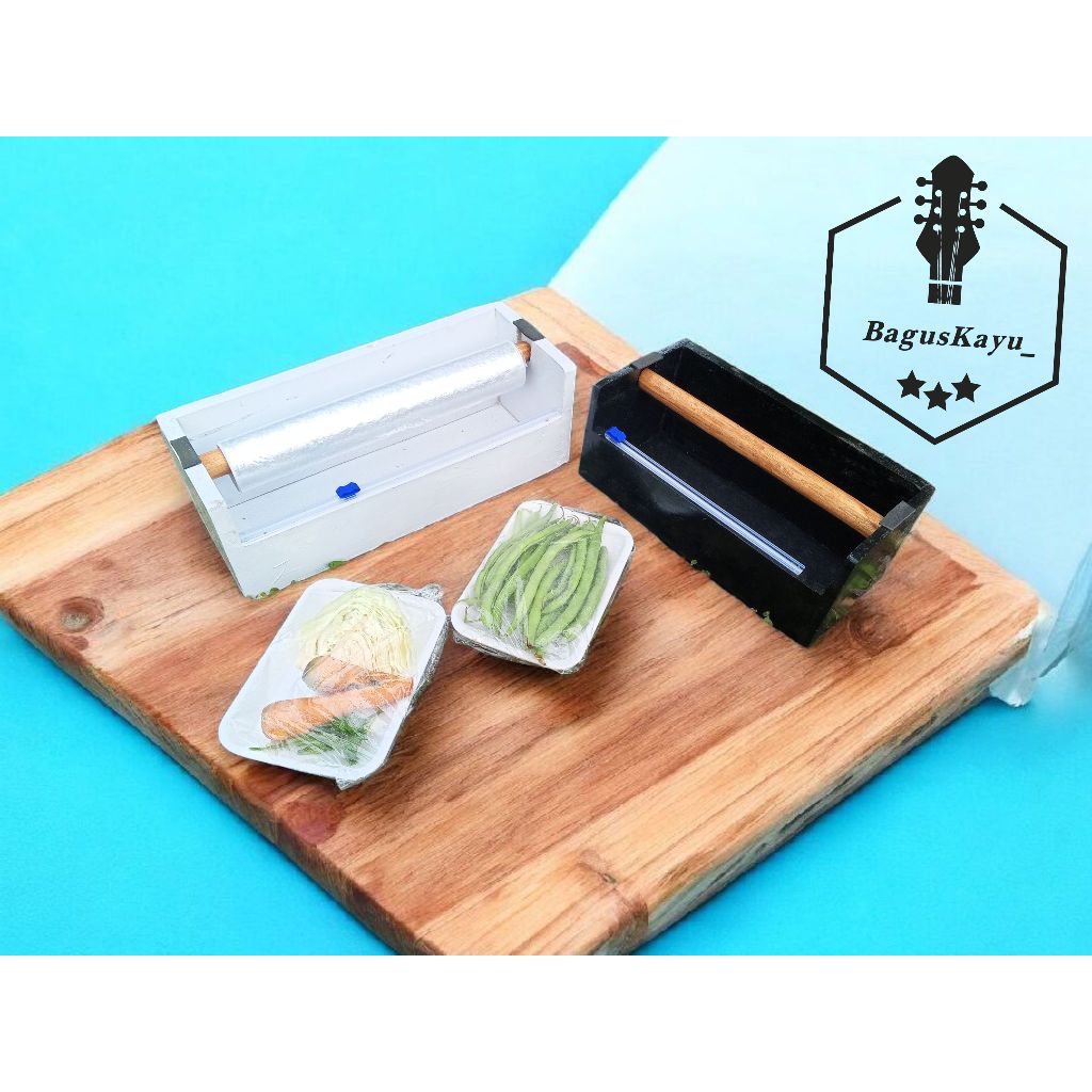 plastik wrapping roll - cling wrap 40cm - stand wrapping roll - plastik wrapping - dispenser wrappin