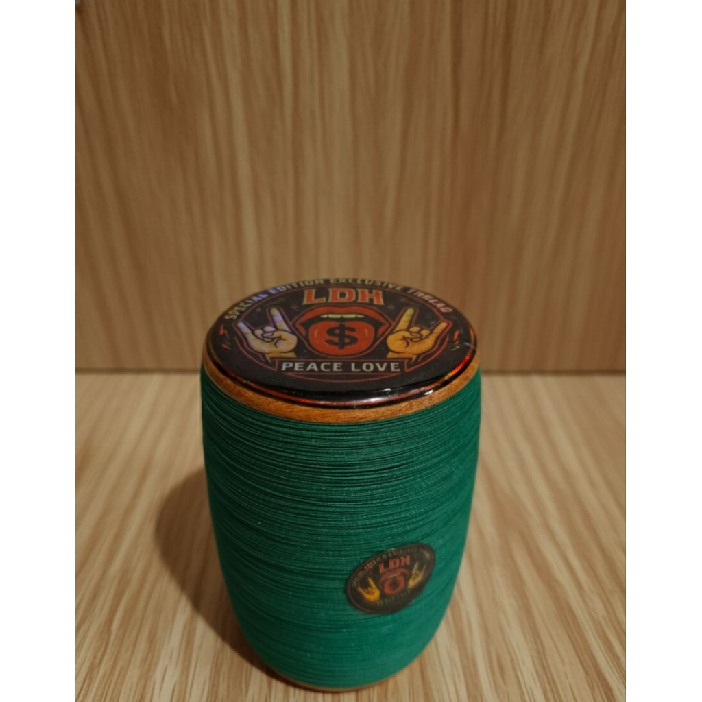 Gelasan Matot Murah LDH Peace Love Bahan Abu Klos 6000 Yard