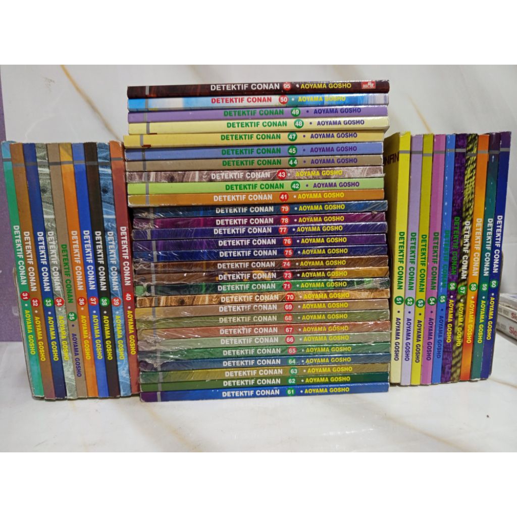 Komik Detektif Conan Original Set 10 Volume