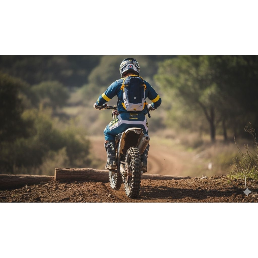 Tas Pria Hydrobag Husqvarna Punggung Trabas Trail Adventure Motocross Enduro