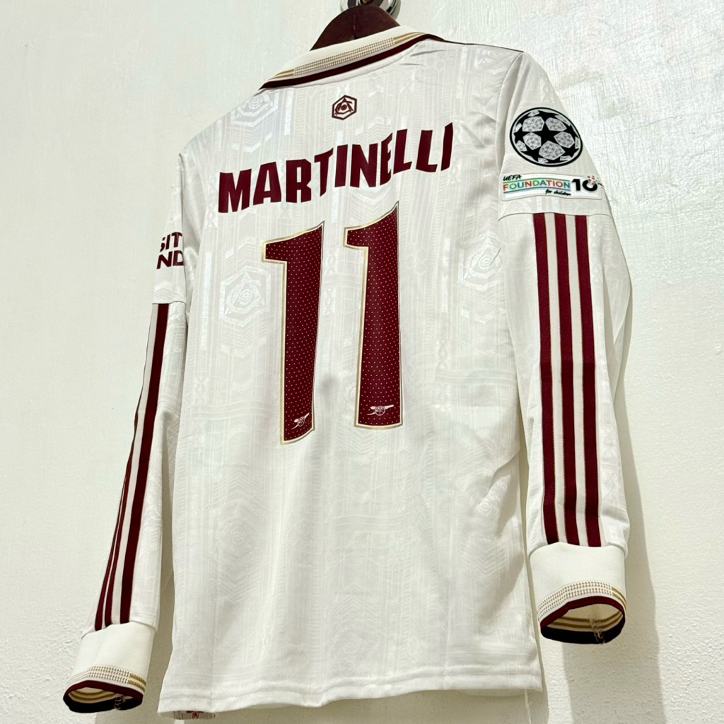JERSEY ARSENAL 3RD 2025/2026 LONGSLEEVE PLAYER ISSUE - MARTINELLI