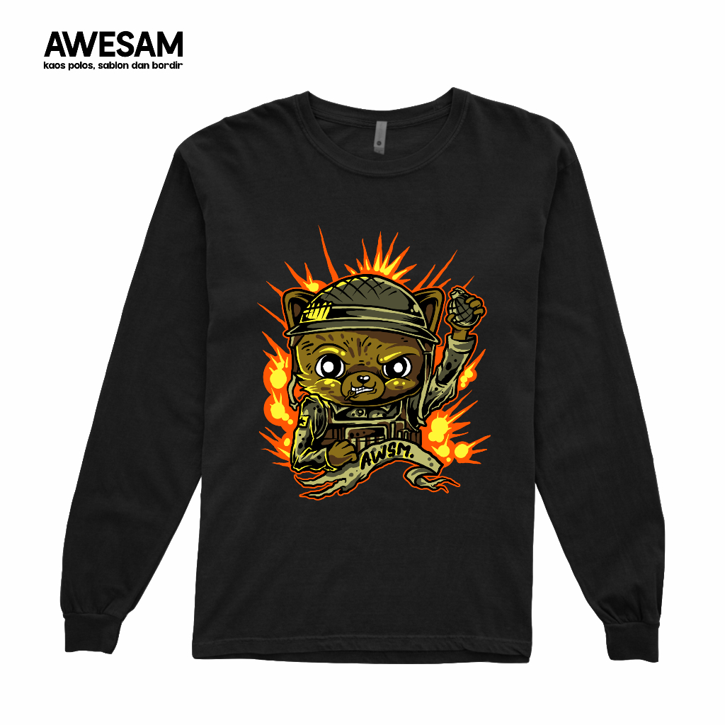 [ TERBARU ] KAOS SABLON AWESAM DISTRO - 031